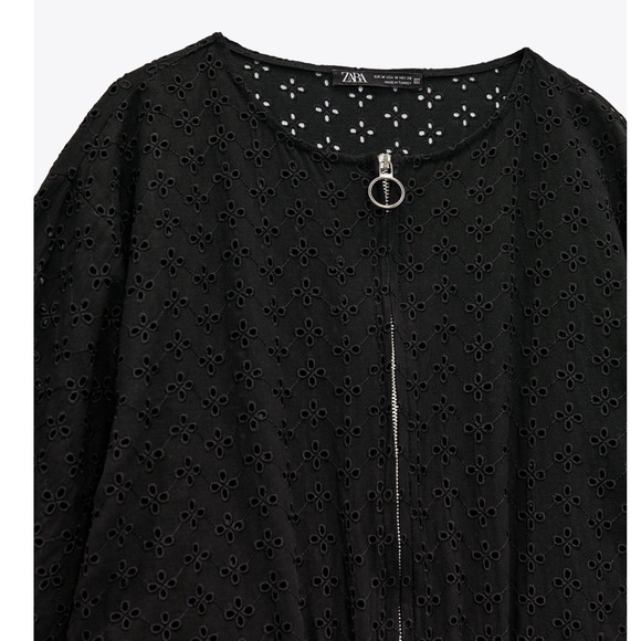 Zara Eyelet Embroidered Jumpsuit - Picture 4 of 5